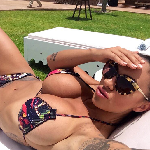 Jodie Marsh är på semester i Marocko. Jodie Marsh är på semester i Marocko.