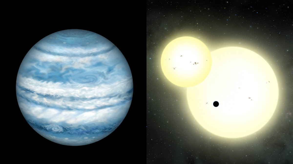 Planeten Kepler 1647b kretsar kring en dubbelstjärna