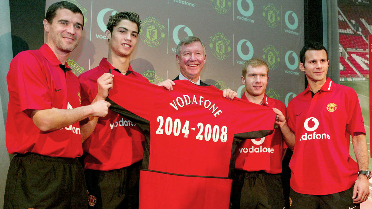 Ronaldo värvades till United som 18-åring och blev då god vän med Sir Alex.