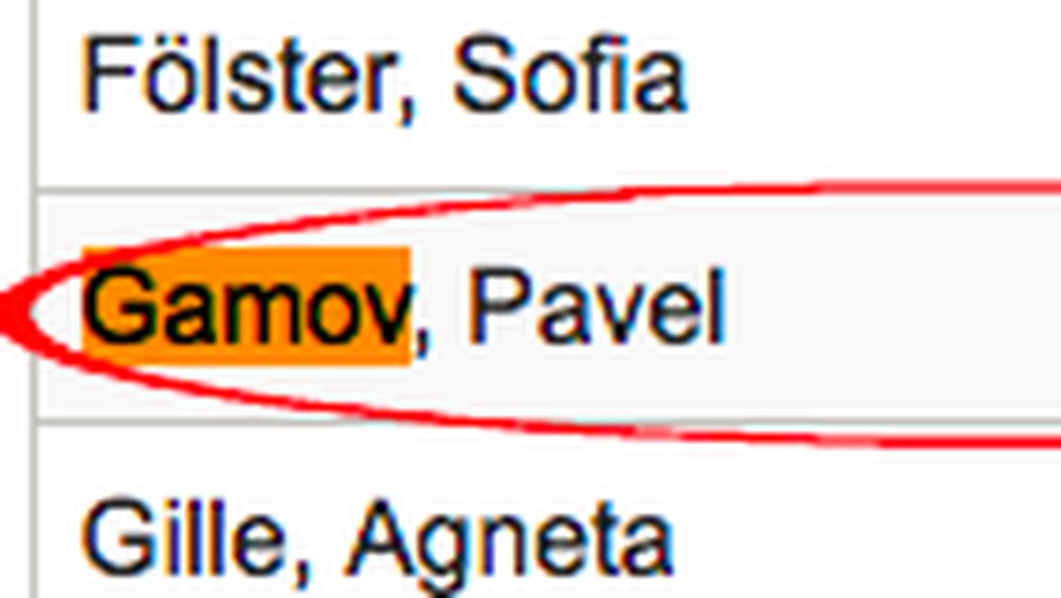 Bild som visar att Pavel Gamov fortfarande röstar som en del av Sverigedemokraterna, trots att han sagt att han lämnat partiet.