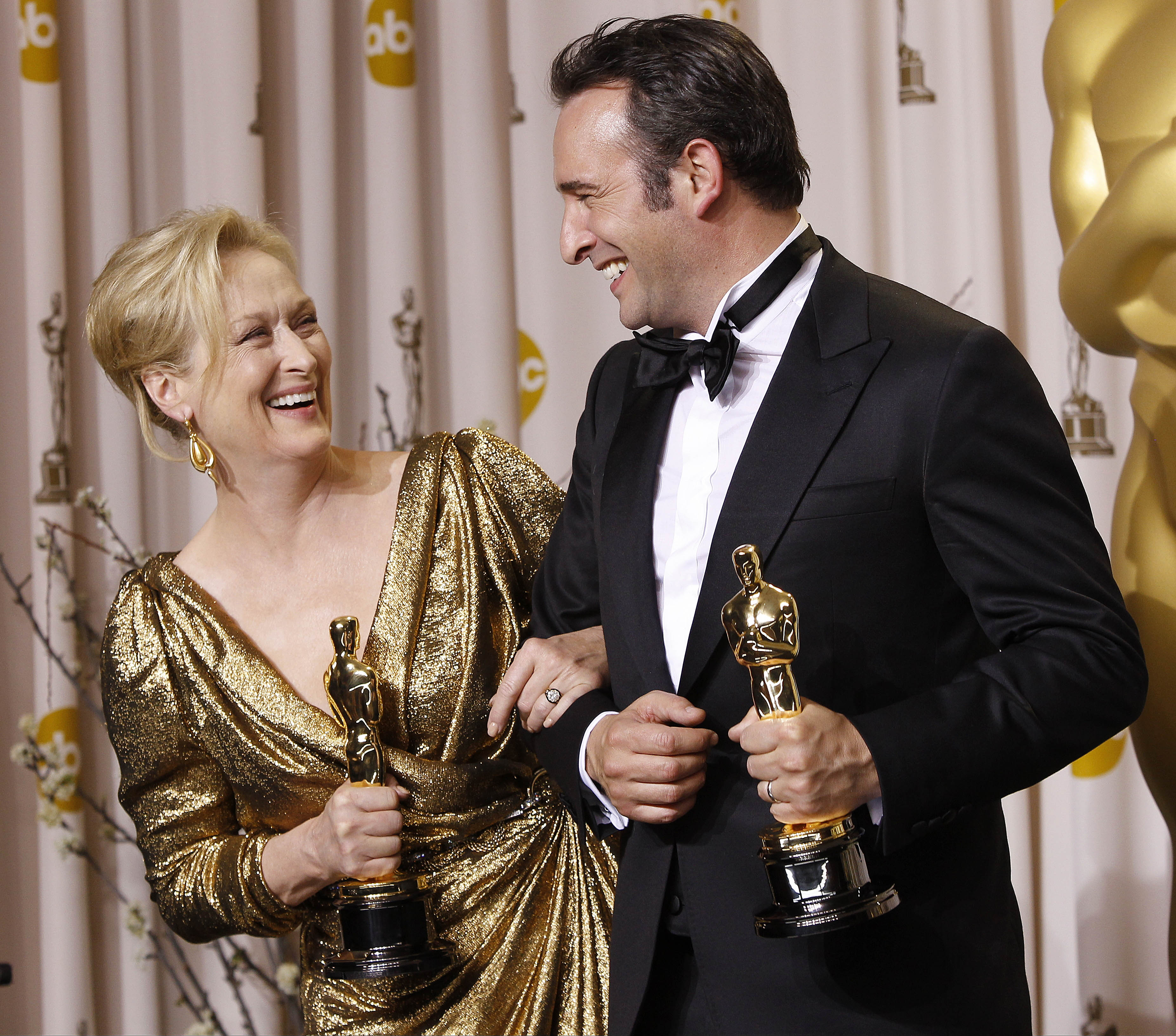 "The Artist" prisades i flera kategorier och Meryl Streep vann för sin roll som Margret Thatcher.