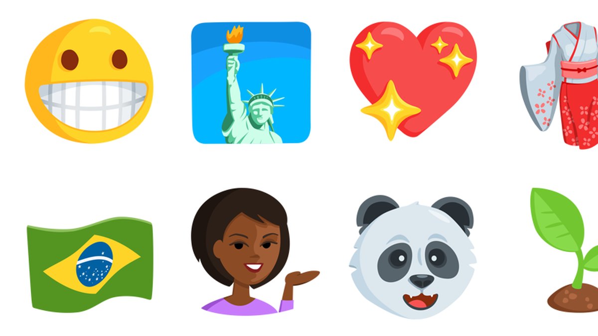 Och emojisarna funkar bara på Facebook Messenger i appen – inte på desktop. 