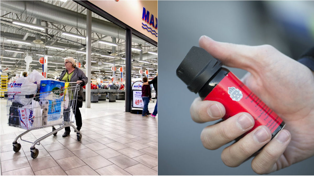 Dansk Folkeparti vill börja sälja pepparspray i matbutiker och bensinmackar.