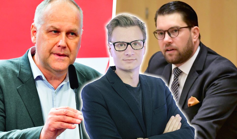 Jimmie Åkesson, Jonas Sjöstedt