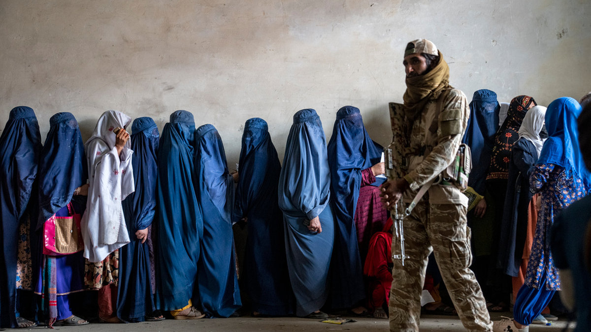 Sedan talibanerna återtog makten i Afghanistan 2021 har kvinnor och flickors rättigheter i landet begränsats kraftigt. Arkivbild.