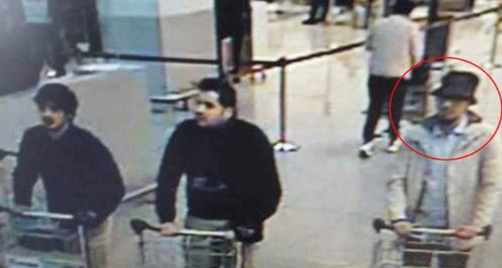 Terrorattackerna i Bryssel, Gripna, Terrorister
