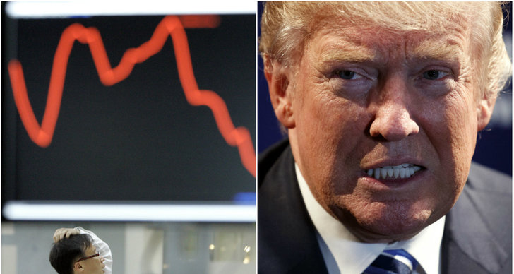 Börsen, USA, Donald Trump, börsras