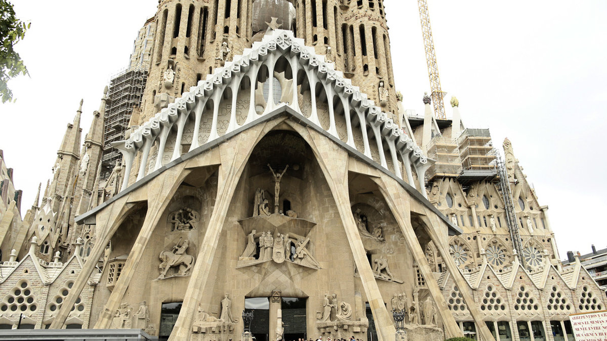 Sagrada Familia väntas stå klar 2034. Arkivbild.