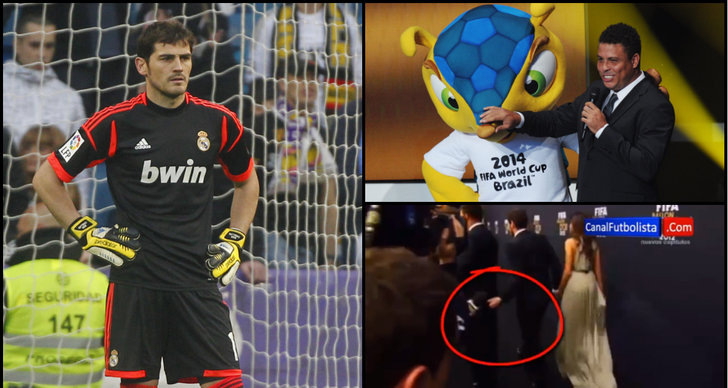 Ronaldo, Vikthån, Iker Casillas