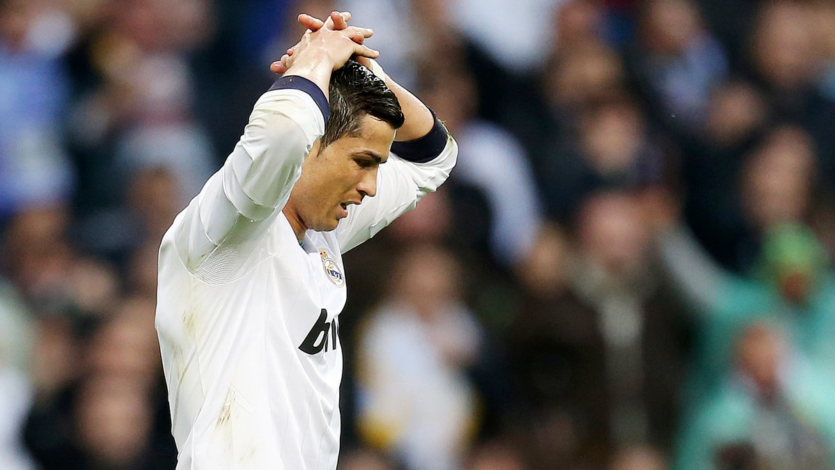 Cristiano Ronaldo får inte spela Champions League-final.
