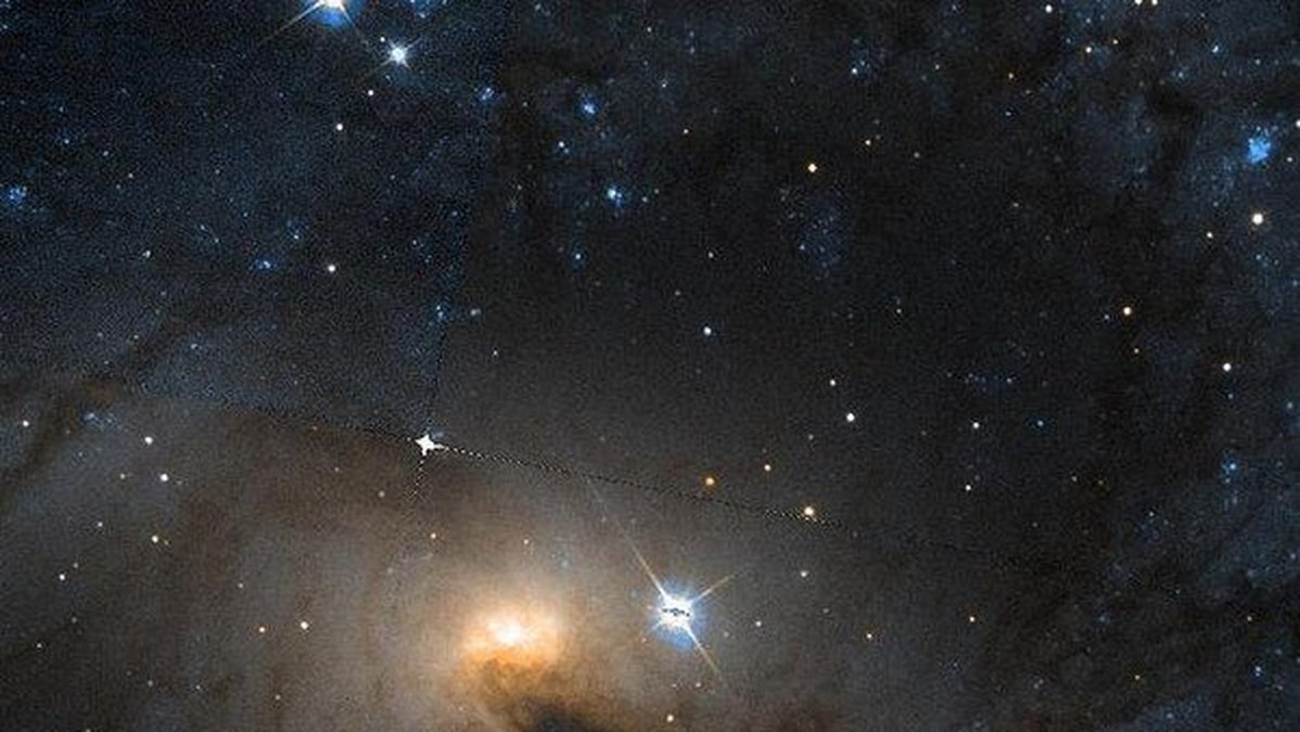 Ena kategorivinnaren föreställer galaxen NGC 6300 