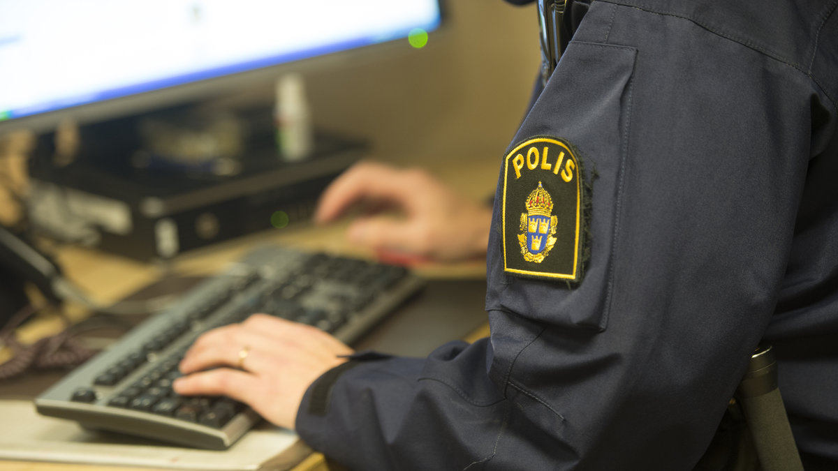 Polisen på Gotland hade inte jättemycket att göra i går.
