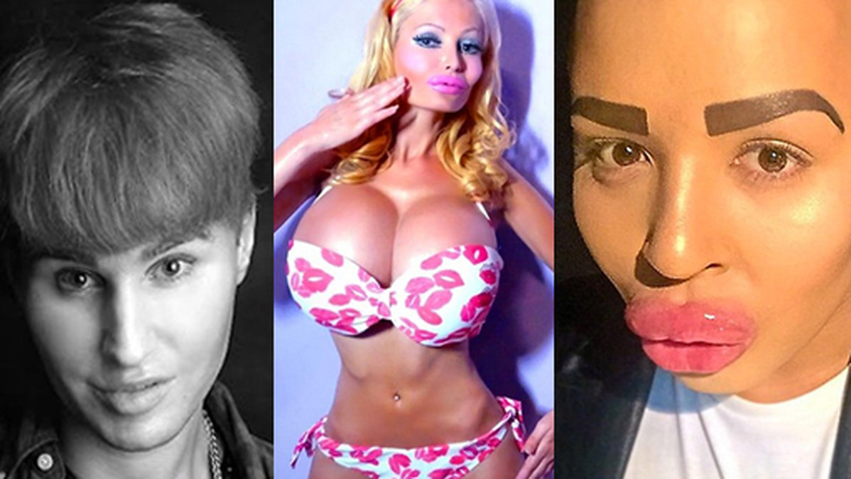 Justin Bieber, sexdocka och Kim Kardashian – de här killarna och tjejerna gör allt för att likna sina förebilder.