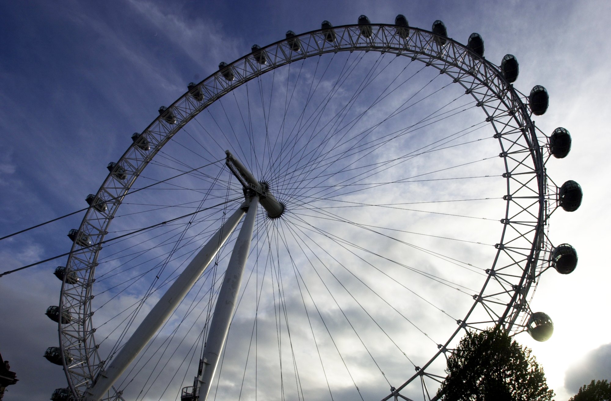 London Eye är världens största pariserhjul där man får en fantastisk utsikt över Big Ben, Westminster Abbey och Buckingham Palace och mycket mera.