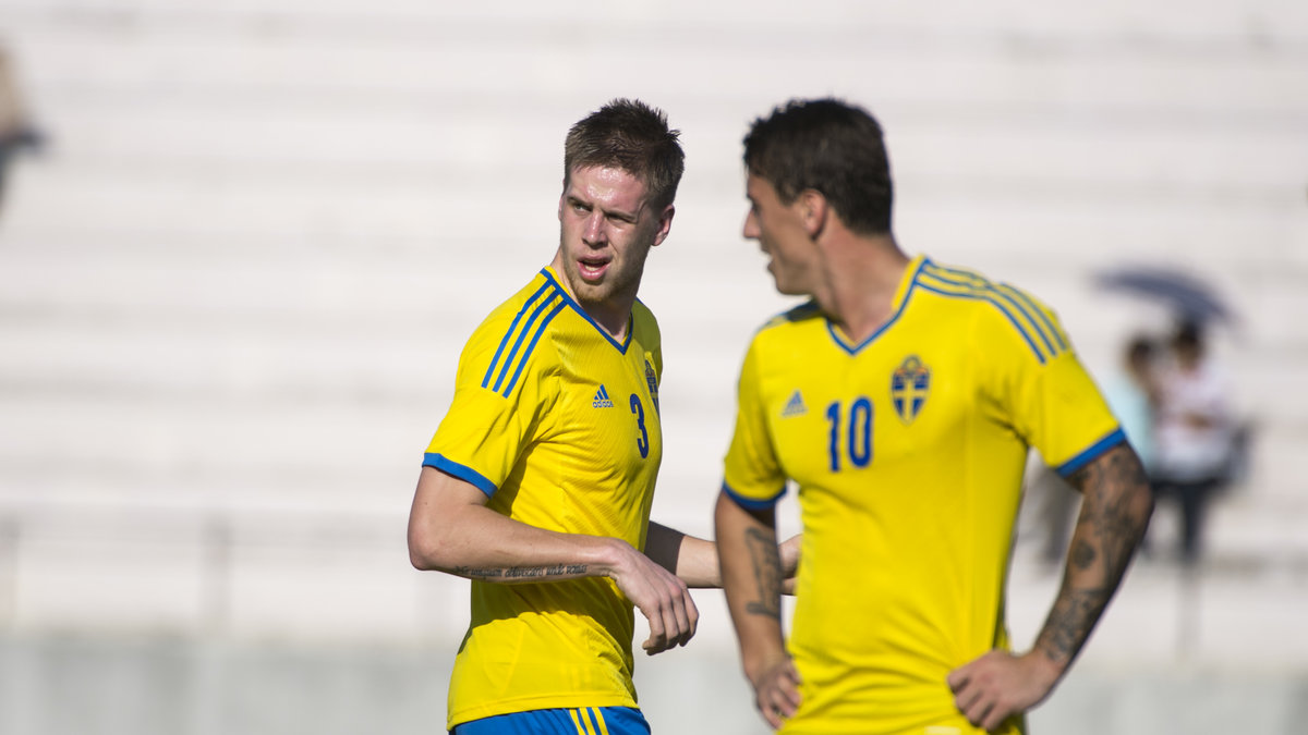 Jansson har gjort två landskamper för landslaget. 