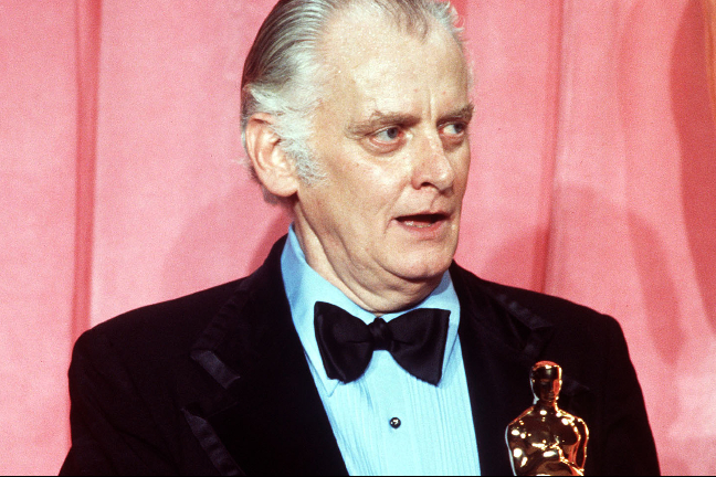 1975. Art Carney i rollen som Harry Coombes i Harry and Tonto.