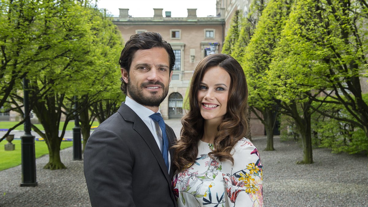 Prins Carl Philip Bernadotte och Sofia Hellqvist.