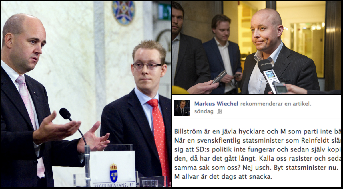 Sverigedemokraterna, Facebook, Tobias Billström, Invandring, Björn Söder, Fredrik Reinfeldt, Moderaterna