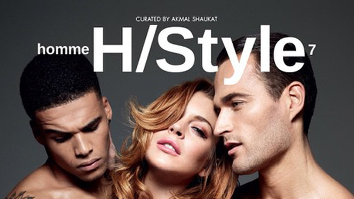 Lindsay Lohan pryder omslaget till H/Style. 