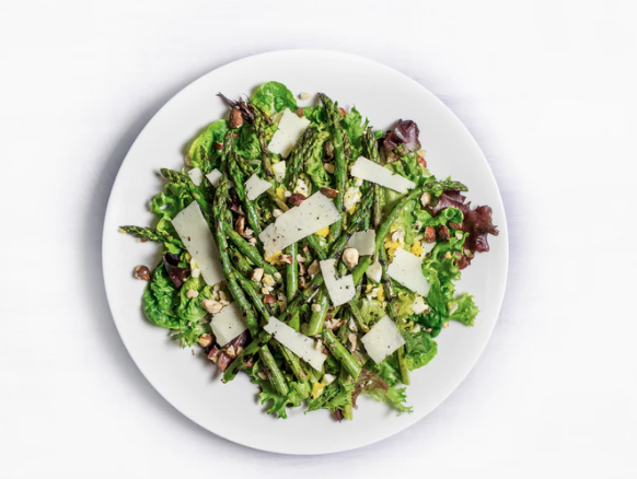 En sallad. En sallad.