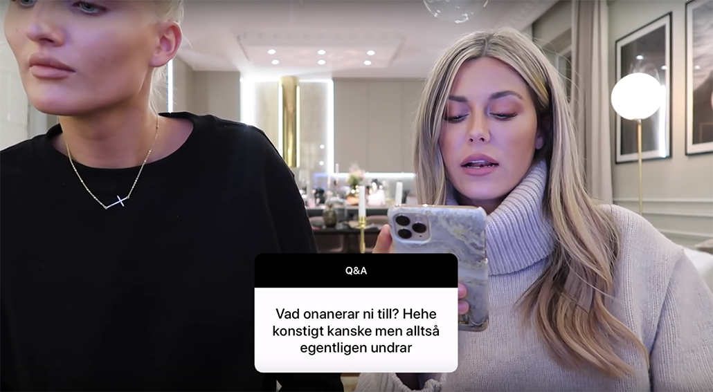 Lovisa Worge och Bianca Ingrosso Lovisa Worge och Bianca Ingrosso