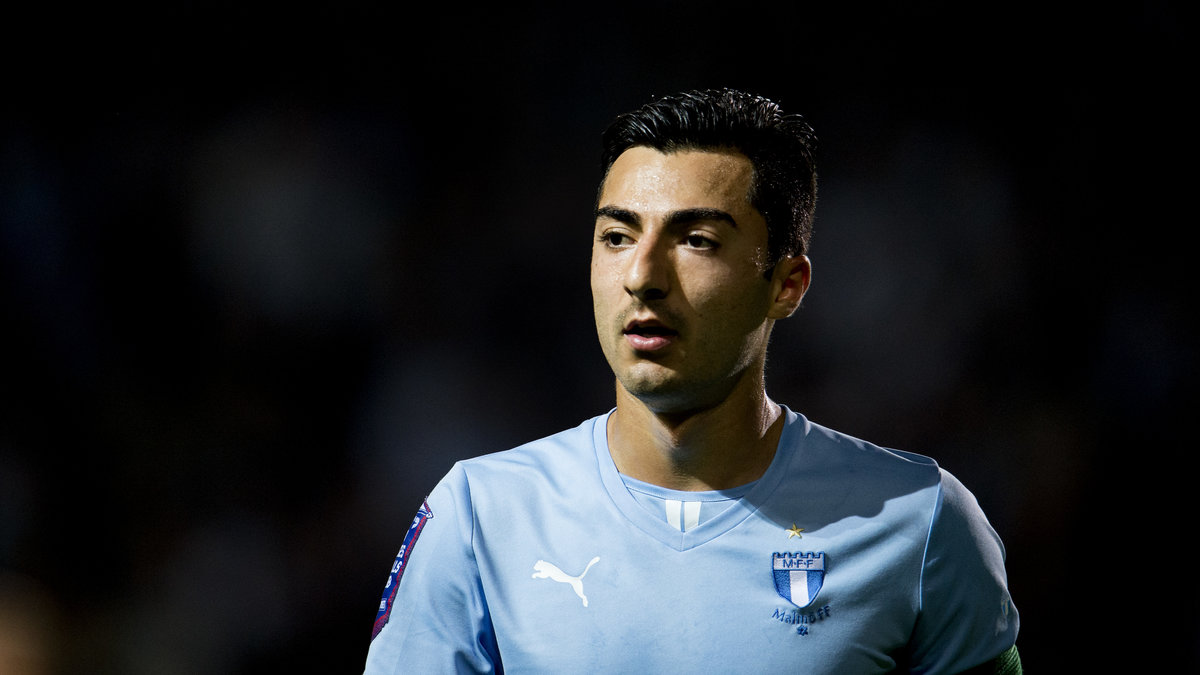 "Nabil Bahoui har alla förutsättningar för att lyckas", säger Jiloan Hamad i Malmö FF.  
