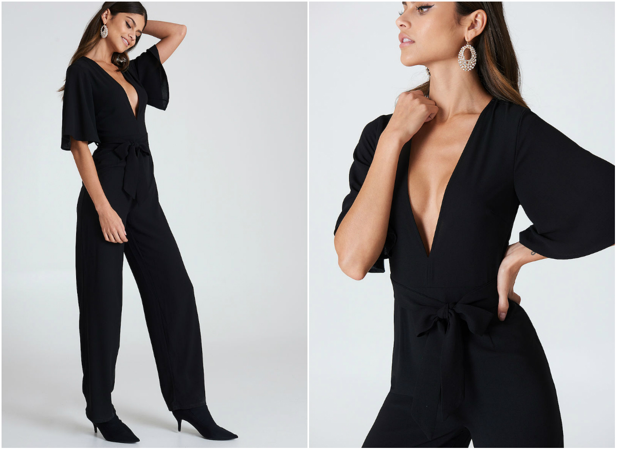 Svart jumpsuit från NA-KD x Kristin Sundberg Svart jumpsuit från NA-KD x Kristin Sundberg