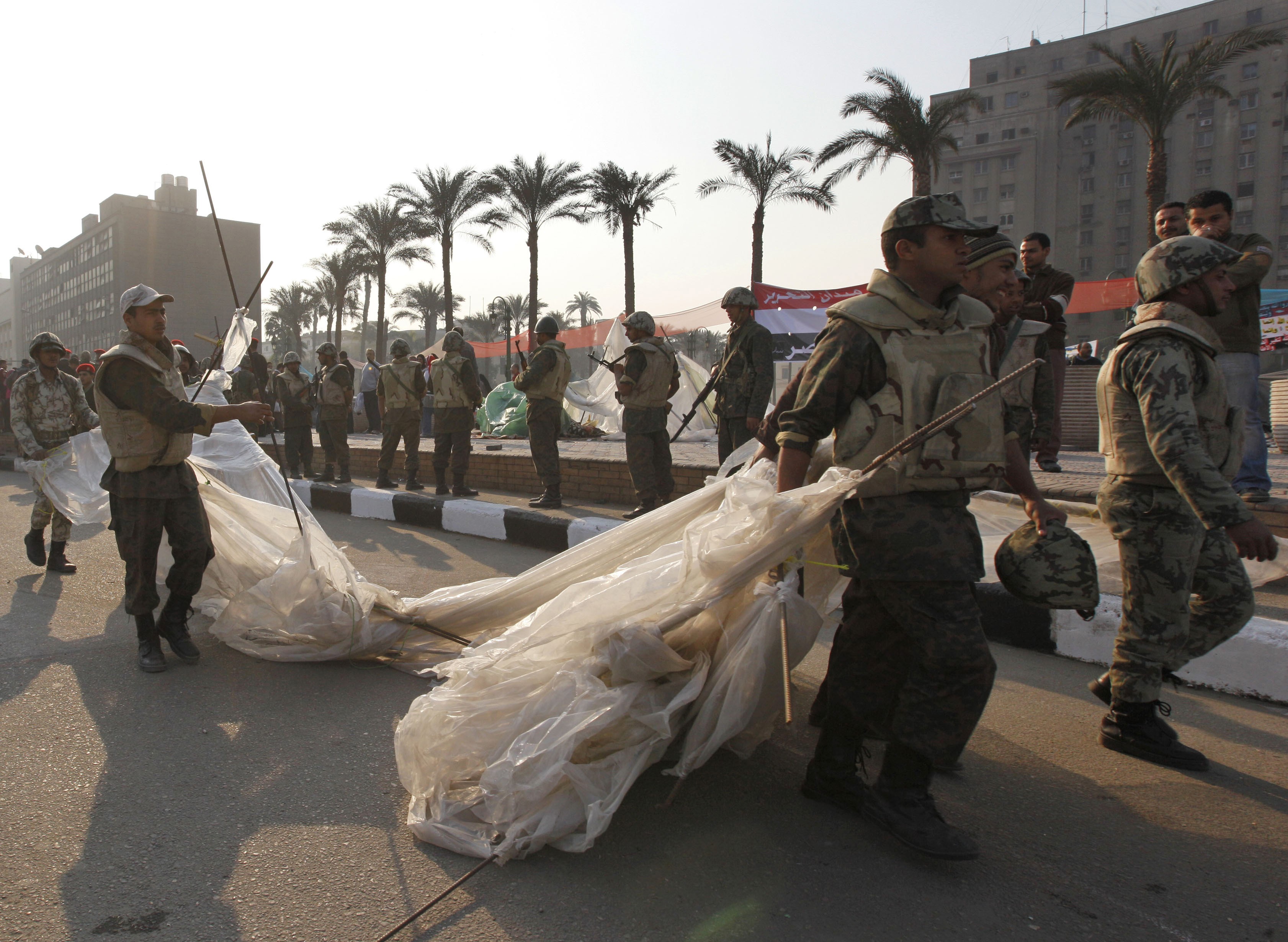 Kravaller, Egypten, Hosni Mubarak, Kairo, Revolution