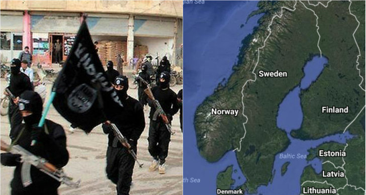 Islamiska staten, Krig, Sverige, Terrorism