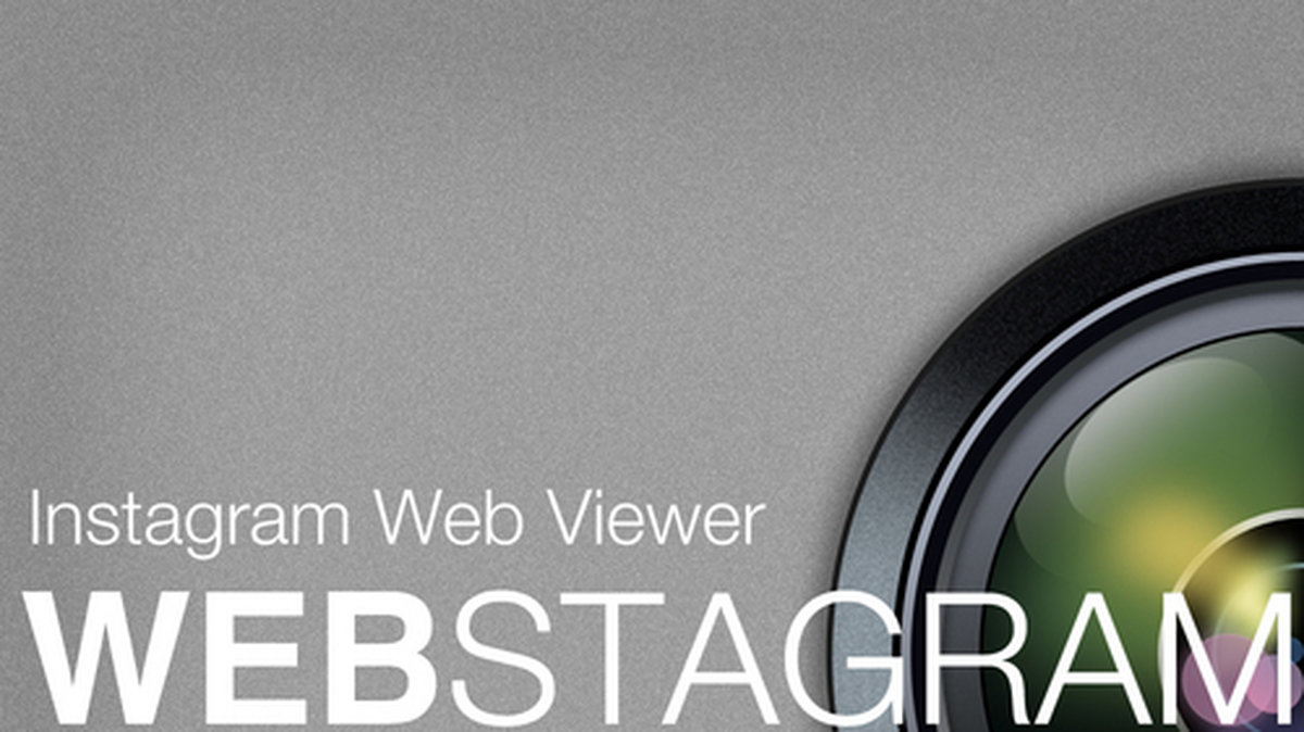 Webstagram används för att läsa Instagram via webbläsaren.