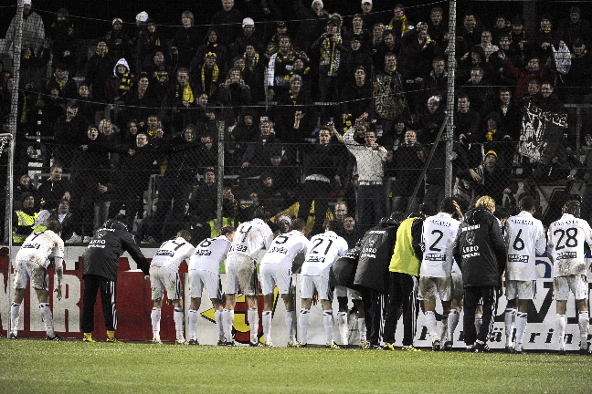 AIK tackar Black Army för stödet borta mot HBK.
