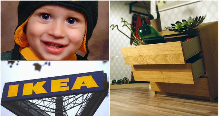Olycka, Dödsfall, malm, möbel, Ikea