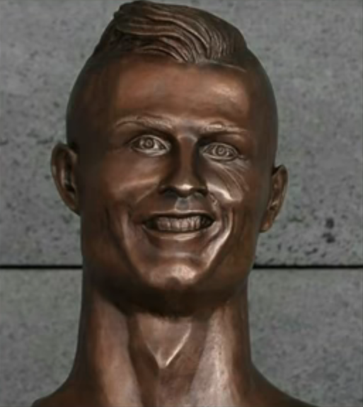 Cristiano Ronaldo byst Cristiano Ronaldo byst