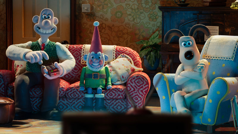 Wallace & Gromit är tillbaka. Pressbild.