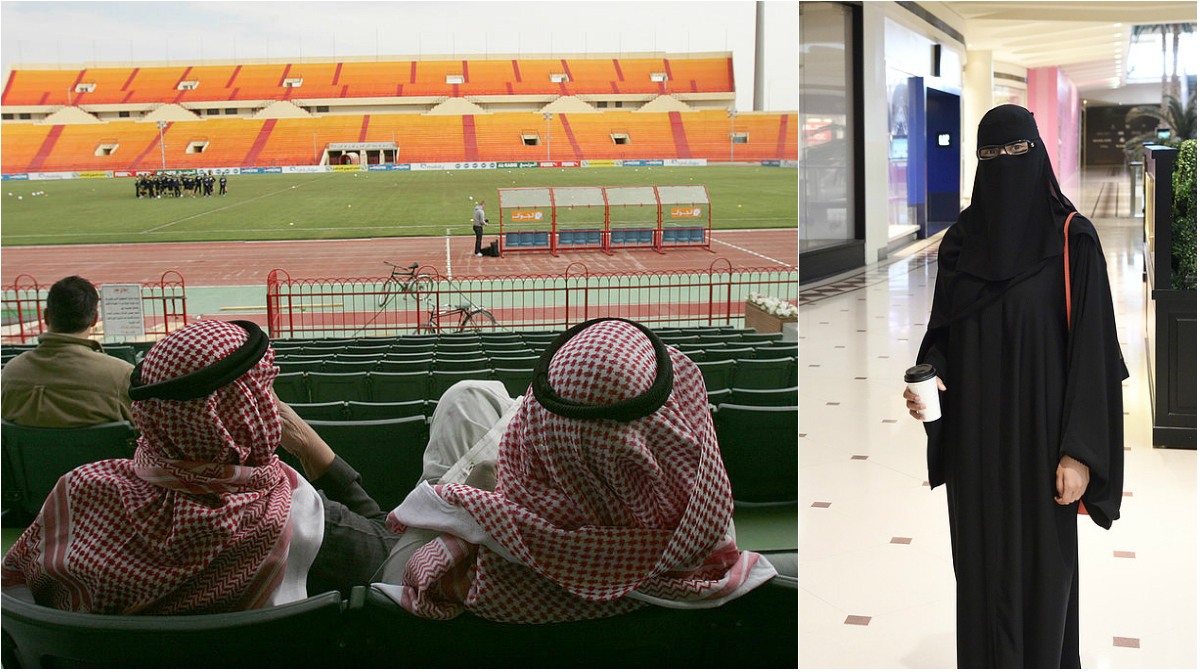 Saudiarabien, Jämställdhet, Fotboll