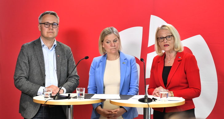 Magdalena Andersson, Socialdemokraterna, Politik, TT