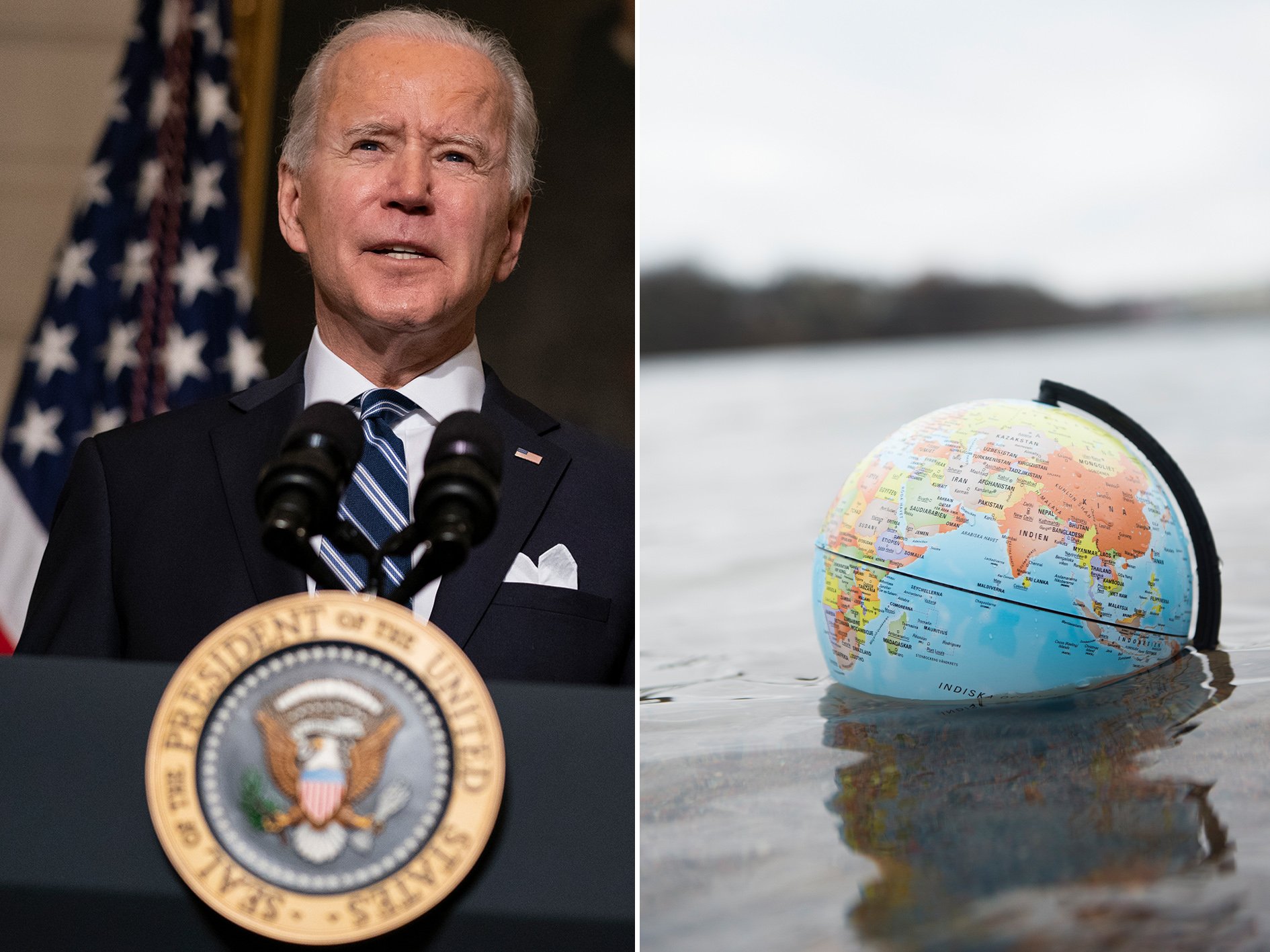 Donald Trump, Klimathotet, Joe Biden, USA, Parisavtalet