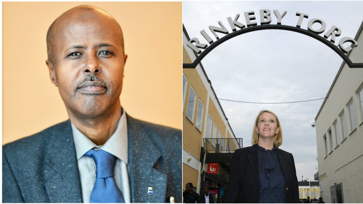 Kahin Ahmed (M) reagerar på Sylvi Listhaugs uttalande efter besöket i Rinkeby.