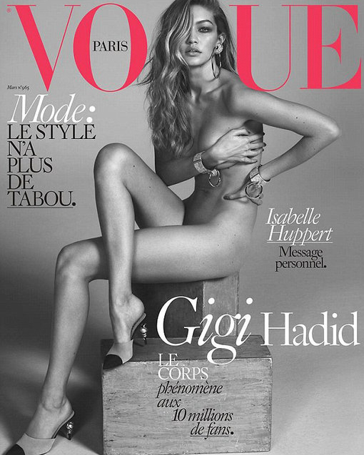 Mode, Modell, Gigi Hadid, instagram, Vogue