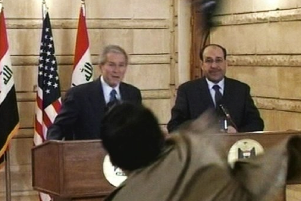 Medicin, Irak, Presskonferens, Paris, George W Bush