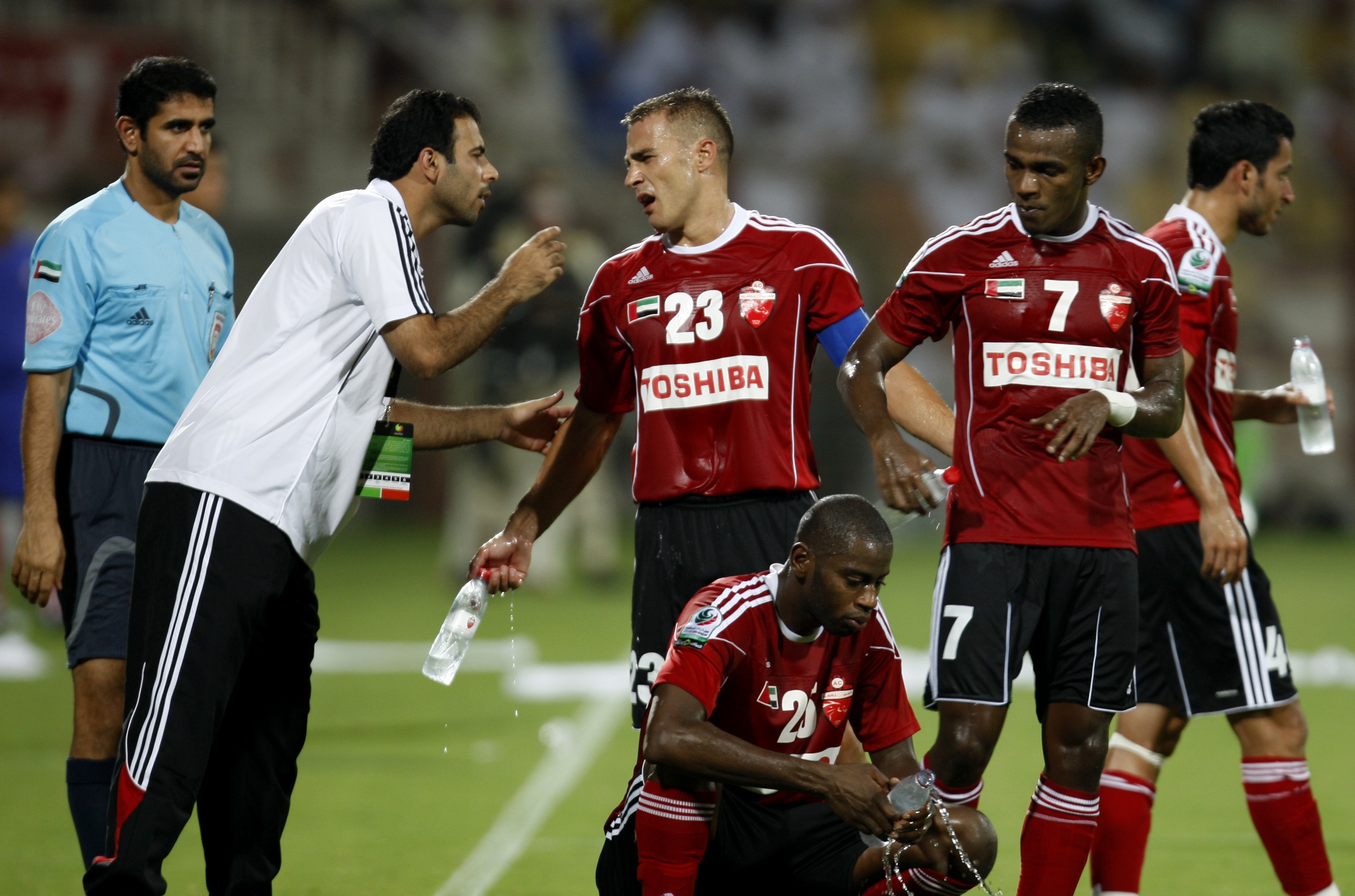 Storchocken kom 2010 då det blev klart att Cannavaro skriver kontrakt med Dubai-laget Al Ahli. 16 spelad matcher och 2 mål blev det. Storchocken kom 2010 då det blev klart att Cannavaro skriver kontrakt med Dubai-laget Al Ahli. 16 spelad matcher och 2 mål blev det.