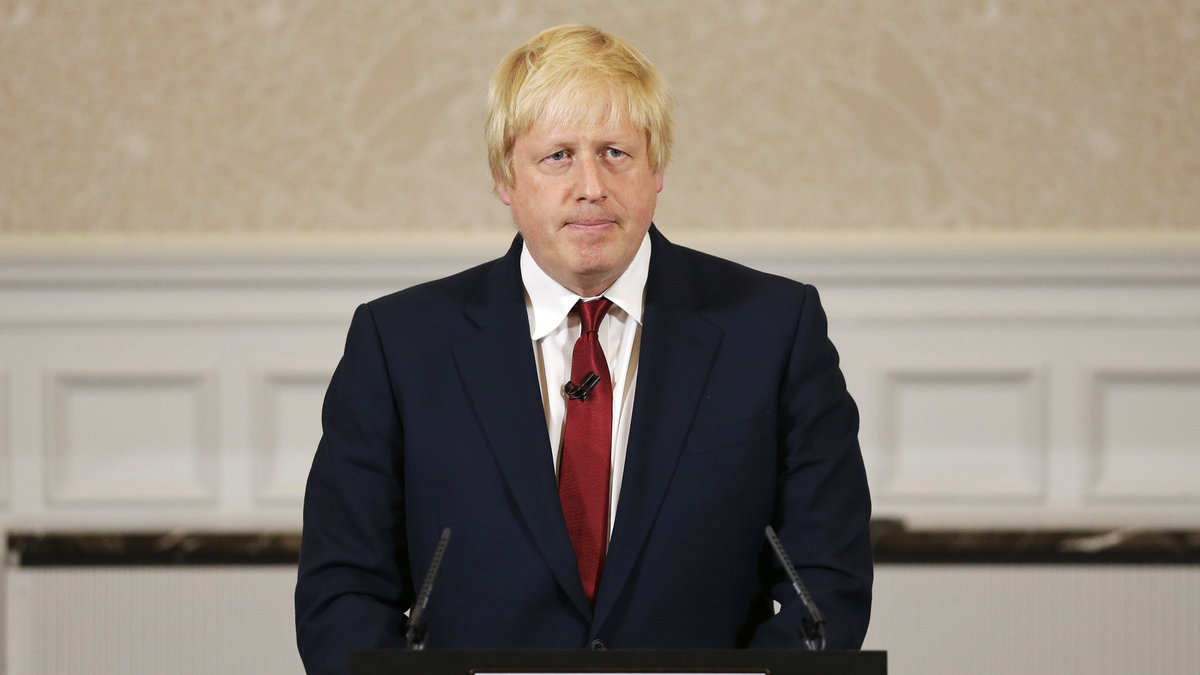 Boris Johnson företrädde lämna-sidan i Brexit-omröstningen.