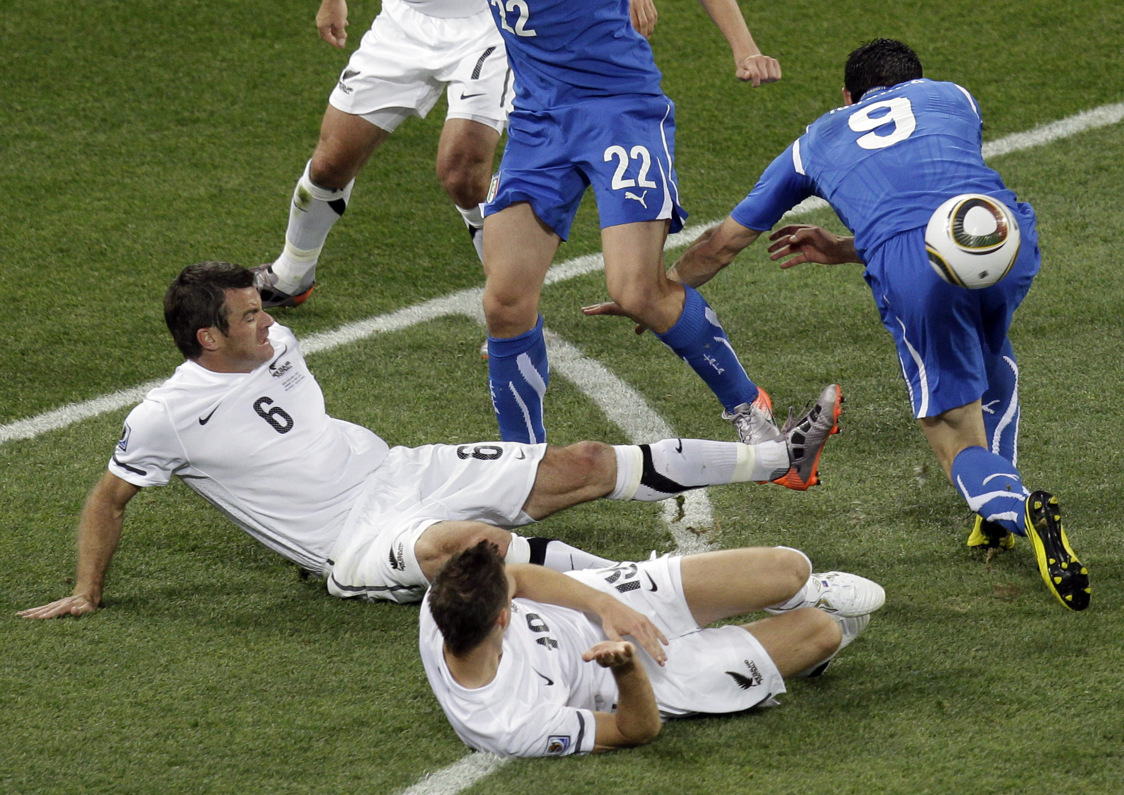 Italien, Fabio Cannavaro, VM i Sydafrika, Shane Smeltz, Nya Zeeland