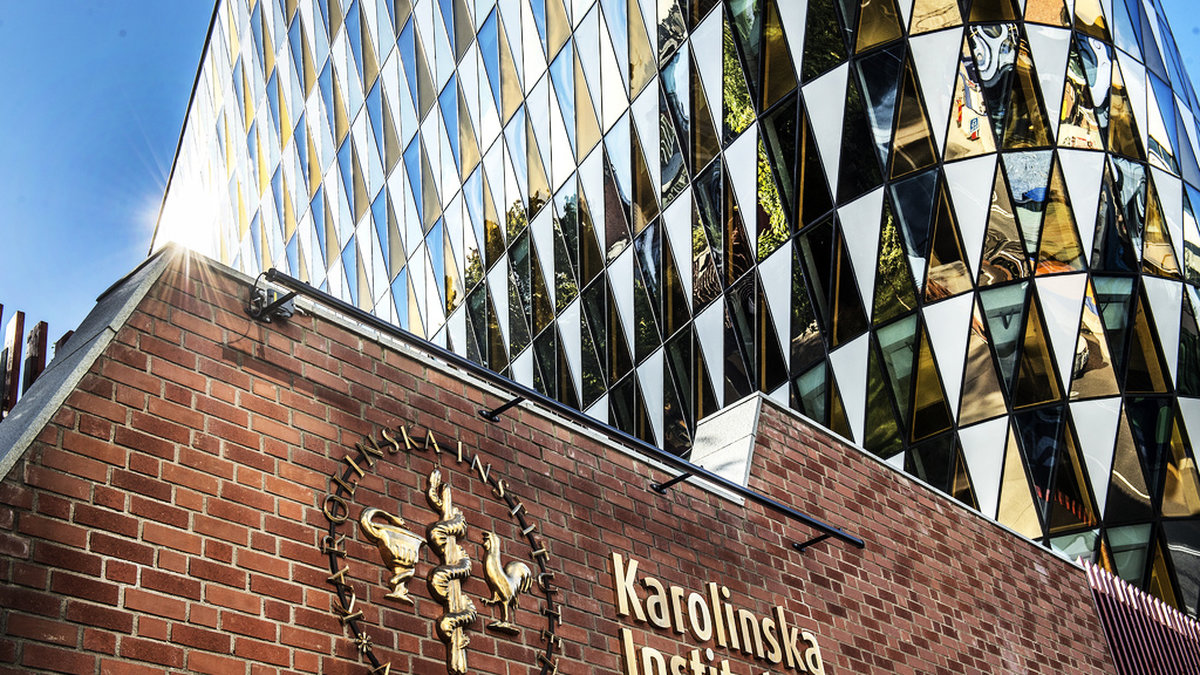 Karolinska Institutet i Stockholm. Arkivbild.