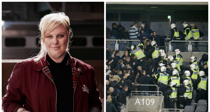 Supportrar, Sport, Fotboll, Elvira Eriksson, Debatt, Polisen, Supporterkultur, AIK