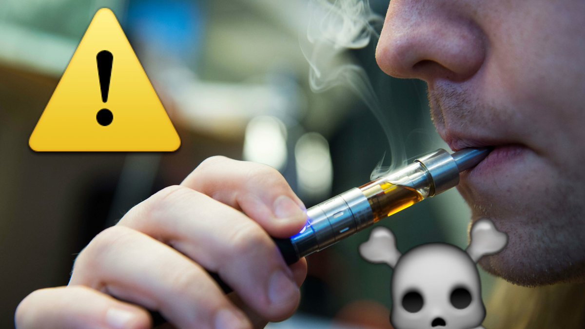 E-cigaretter är farligare än tobakcigaretter