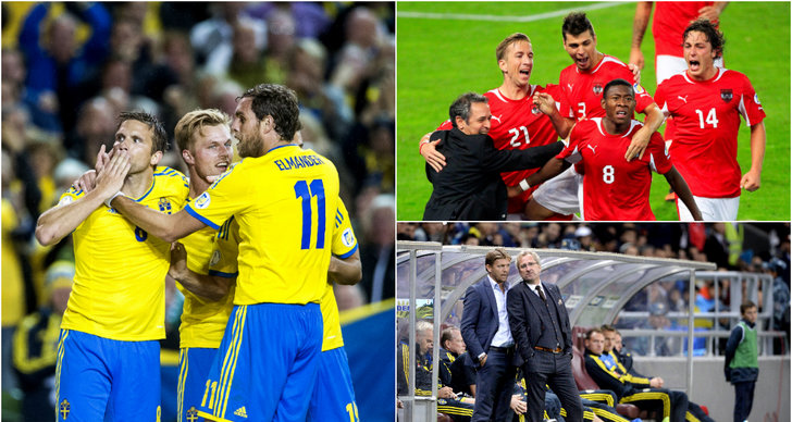 Sverige, Österrike, David Alaba, VM-kval, Zlatan Ibrahimovic, Landslaget