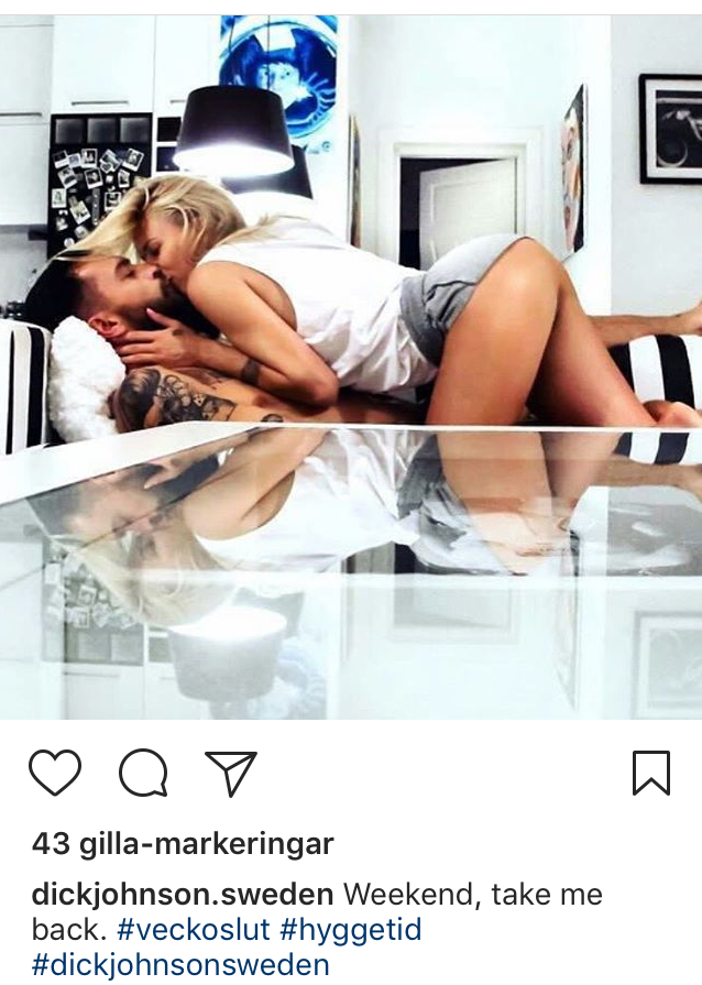 Instagram-inlägg från Dick Johnson. Instagram-inlägg från Dick Johnson.