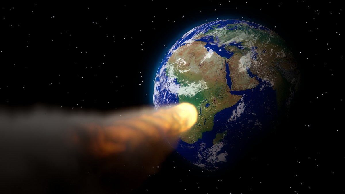 En asteroid kan träffa jorden om inte allt för länge.