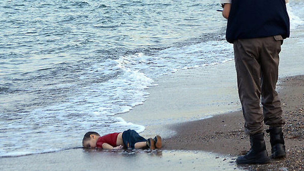 Bilden på hans son Alan fick många att uppmärksamma flyktingkrisen. 